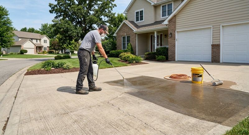 Sidewalk Concrete Sealing in Puyallup, WA
