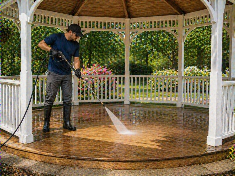 Gazebo Cleaning